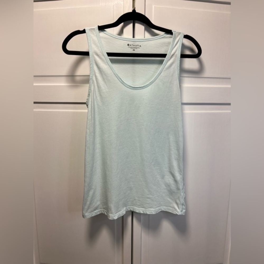 Athleta Scoop Neck Tank Size XS Color Mint Green
